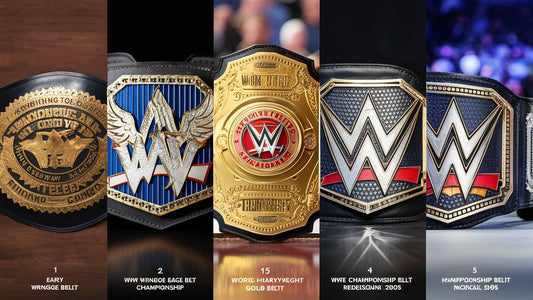 How Wrestling Belts Have Changed Over the Decades