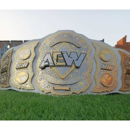 AEW World Wrestling Championship Replica Title Belt