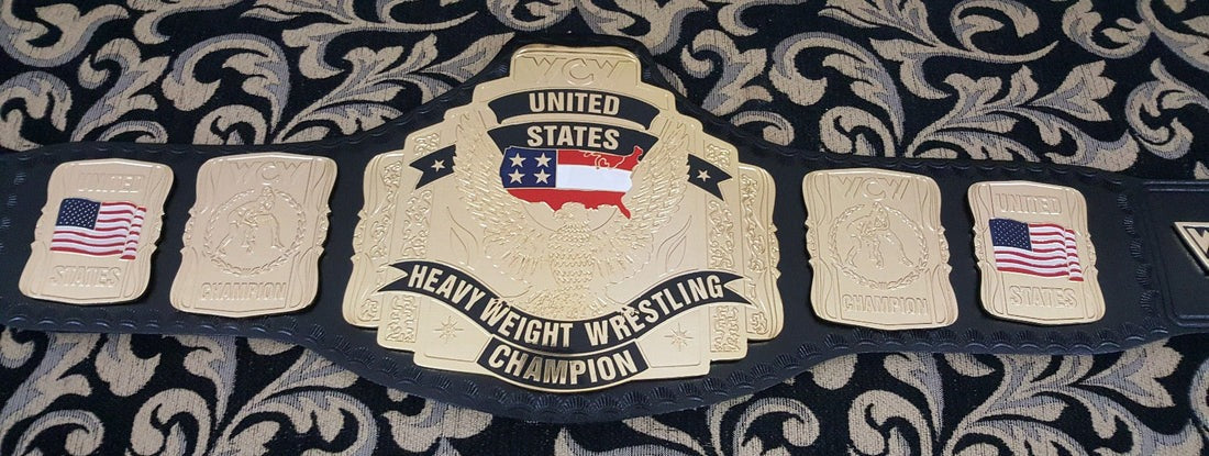 ECW World Television Championship Leather Belt Thick Brass Plated Adult size Replica Belts