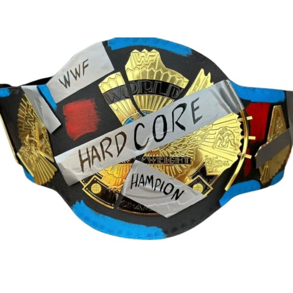 WWF Hardcore Championship Replica Title Belt