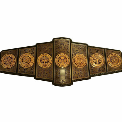 LUCHA Underground Gift Of God Stacked 3 Layer Wrestling Championship Replica Title Belt