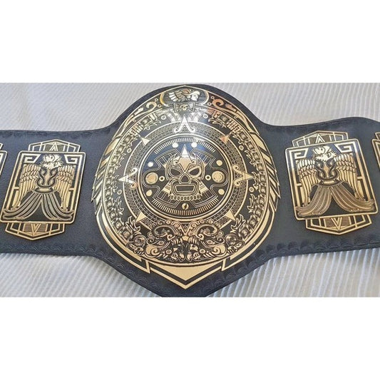 LUCHA Underground Gift Of God Wrestling Championship Replica Title Belt