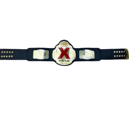 NWA TNA X Title Championship Wrestling Belt