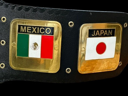 NWA Domed Globe World Heavyweight Wrestling Championship Replica Tittle Belt 2MM