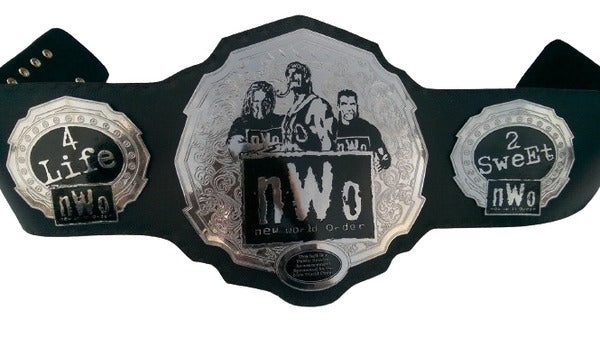 NWO New World Order Wrestling Champion Belt