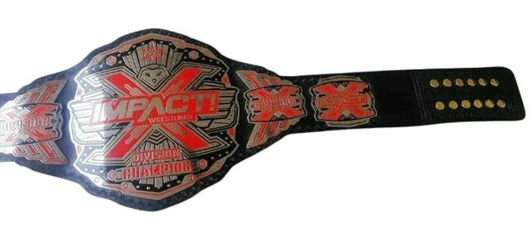 TNA IMPACT X Division Wrestling Championship Title Belt