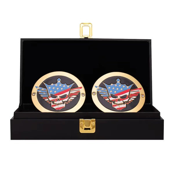 WWE Cody Rhodes American Nightmare Championship Belt Side Plates Box Set