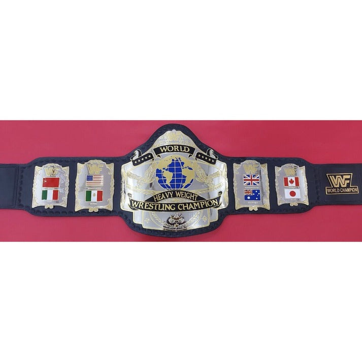 WWF Hulk Hogan 86 Wrestling Championship Replica Title Belt