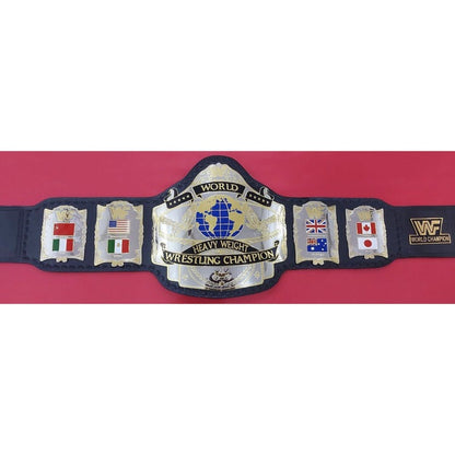 WWF Hulk Hogan 86 Wrestling Championship Replica Title Belt