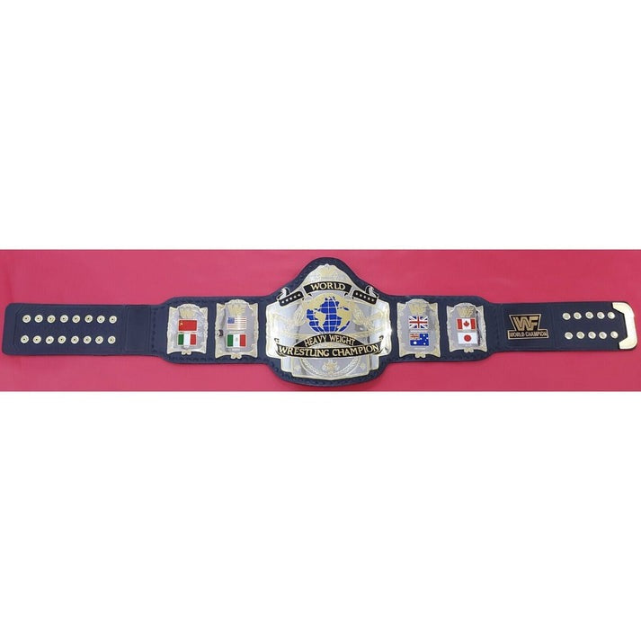 WWF Hulk Hogan 86 Wrestling Championship Replica Title Belt