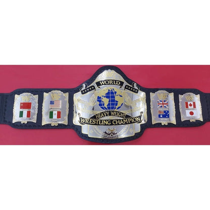 WWF Hulk Hogan 86 Wrestling Championship Replica Title Belt