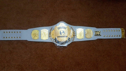 WWF Winged Eagle Heavyweight Wrestling Championship Leather Belt Replica