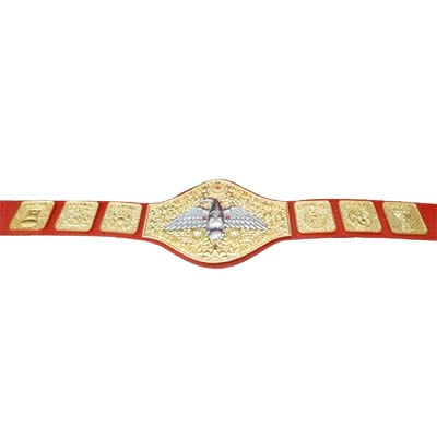 WWWF Pedro Morales Heavyweight Wrestling Champion Belt