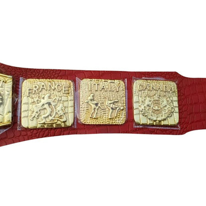 WWWF Bob Bucklend World Heavyweight Championship Replica Wrestling Belt