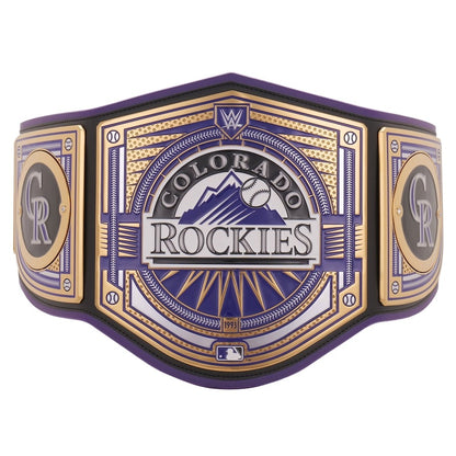 Colorado Rockies WWE Legacy Title Belt