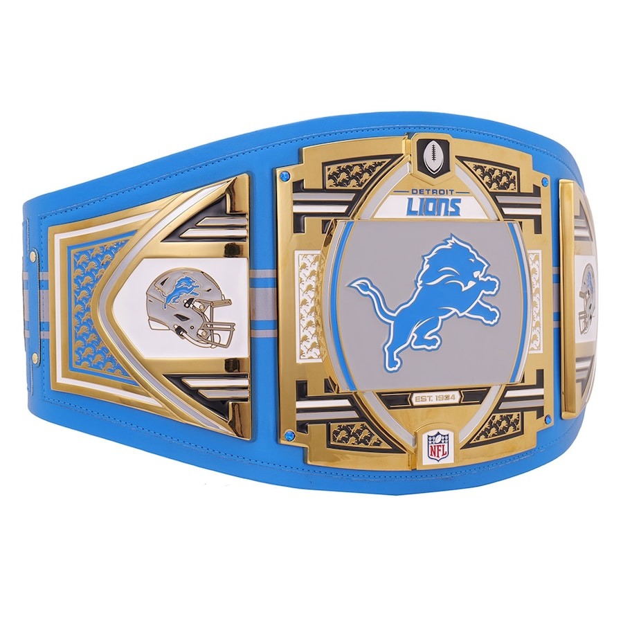 Detroit Lions WWE Legacy Title Belt