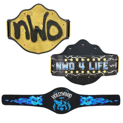 Hulk Hogan ''Hollywood'' nWo Signature Series Championship Replica Title Belt