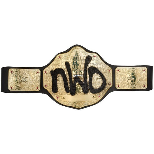 Big Gold New World Order Wrestling Championship Replica Belt Adult Size