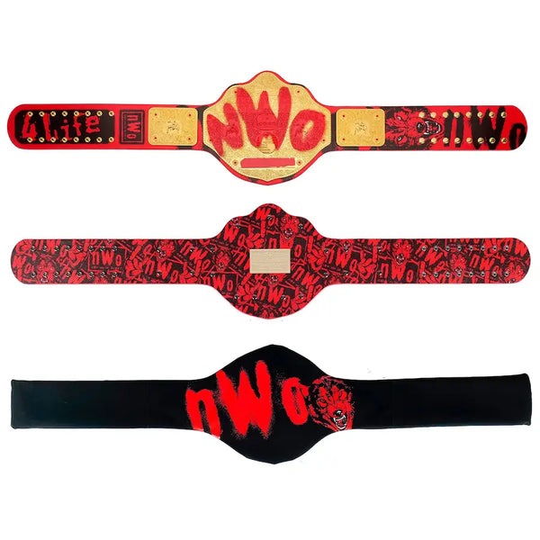 nWo Signature Series Wolfpac Championship Replica Title Belt