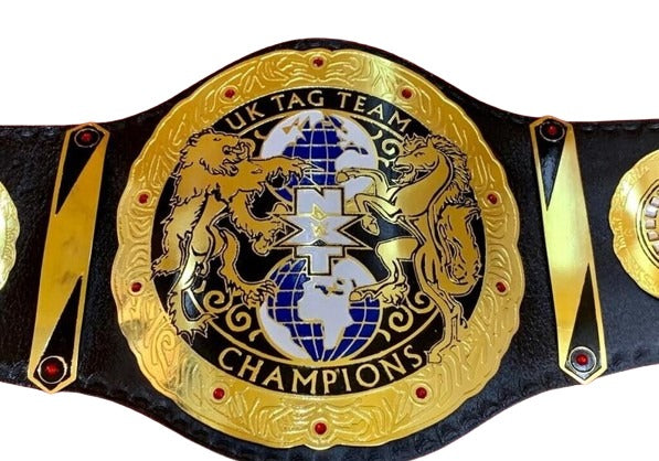 WWE NXT United Kingdom UK Tag Team Championship Belt