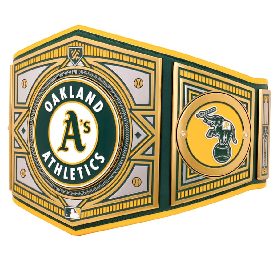 Oakland Athletics WWE Legacy Title Belt