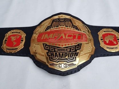 World Impact Heavyweight Wrestling Championship Replica Belt 2mm Brass