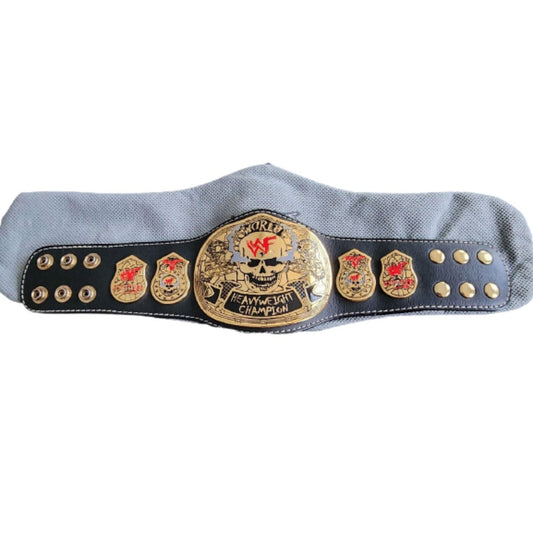 Smoking Skull Championship Wrestling Title Belt