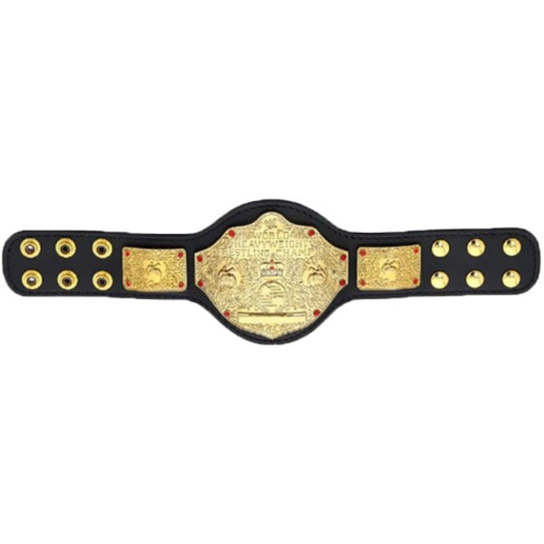 Big Gold World Heavyweight Wrestling Championship WWE Mini Replica Title Belt