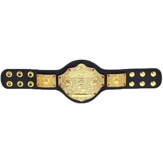 Big Gold World Heavyweight Wrestling Championship WWE Mini Replica Title Belt