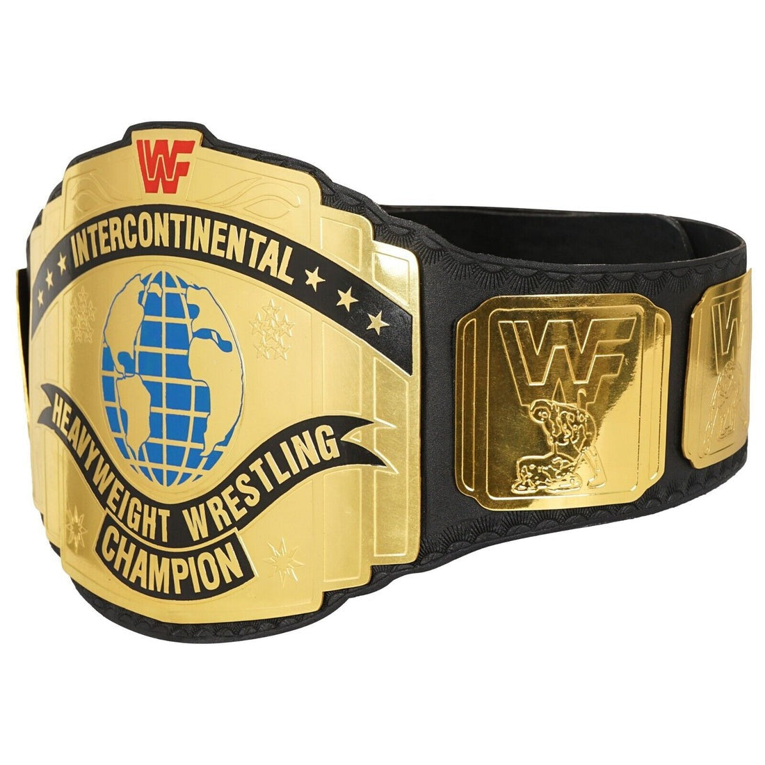 WWF Intercontinental Block Logo Championship Replica Title Belt