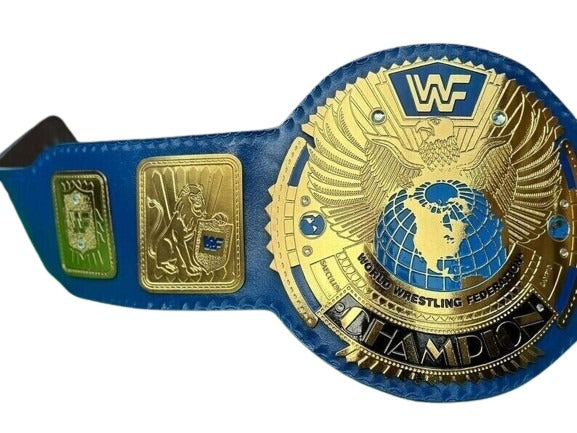 WWF Block Logo Heavyweight Wrestling Championship Replica Title Belt