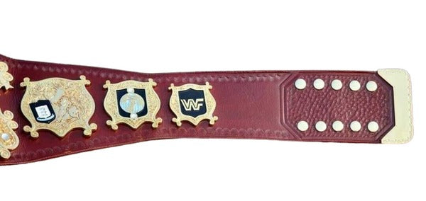 WWF Undisputed Heavyweight Wrestling Championship Replica Title Belt