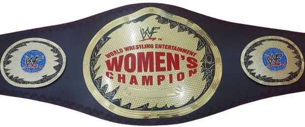 WWF Women's Heavyweight Wrestling Championship Title Belt